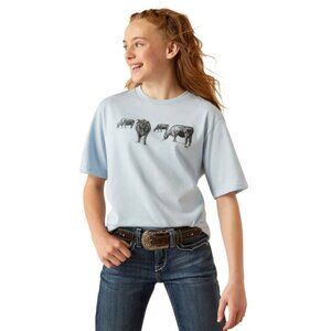 NEW Ariat Youth Girls Born To Farm T-Shirt